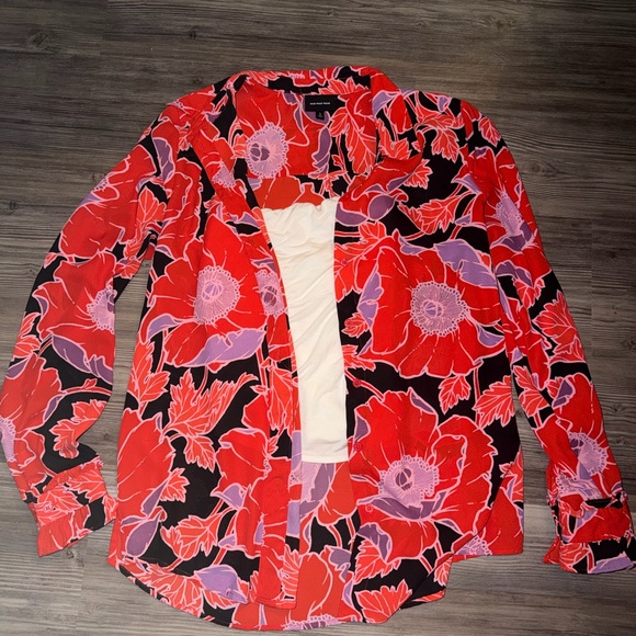 Floral Button Up Shirt - Picture 2 of 5